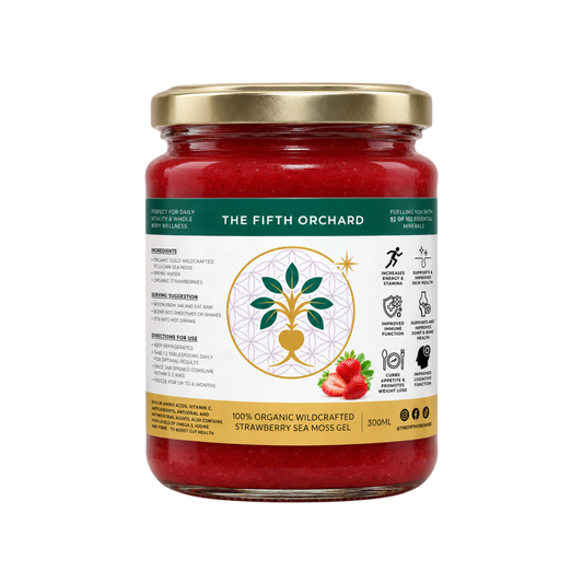 Organic Saint Lucian Sea Moss Gel - Strawberry