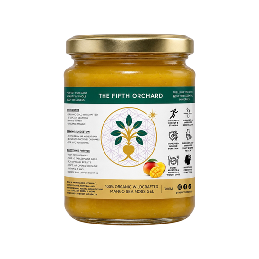 Organic Saint Lucian Sea Moss Gel - Mango