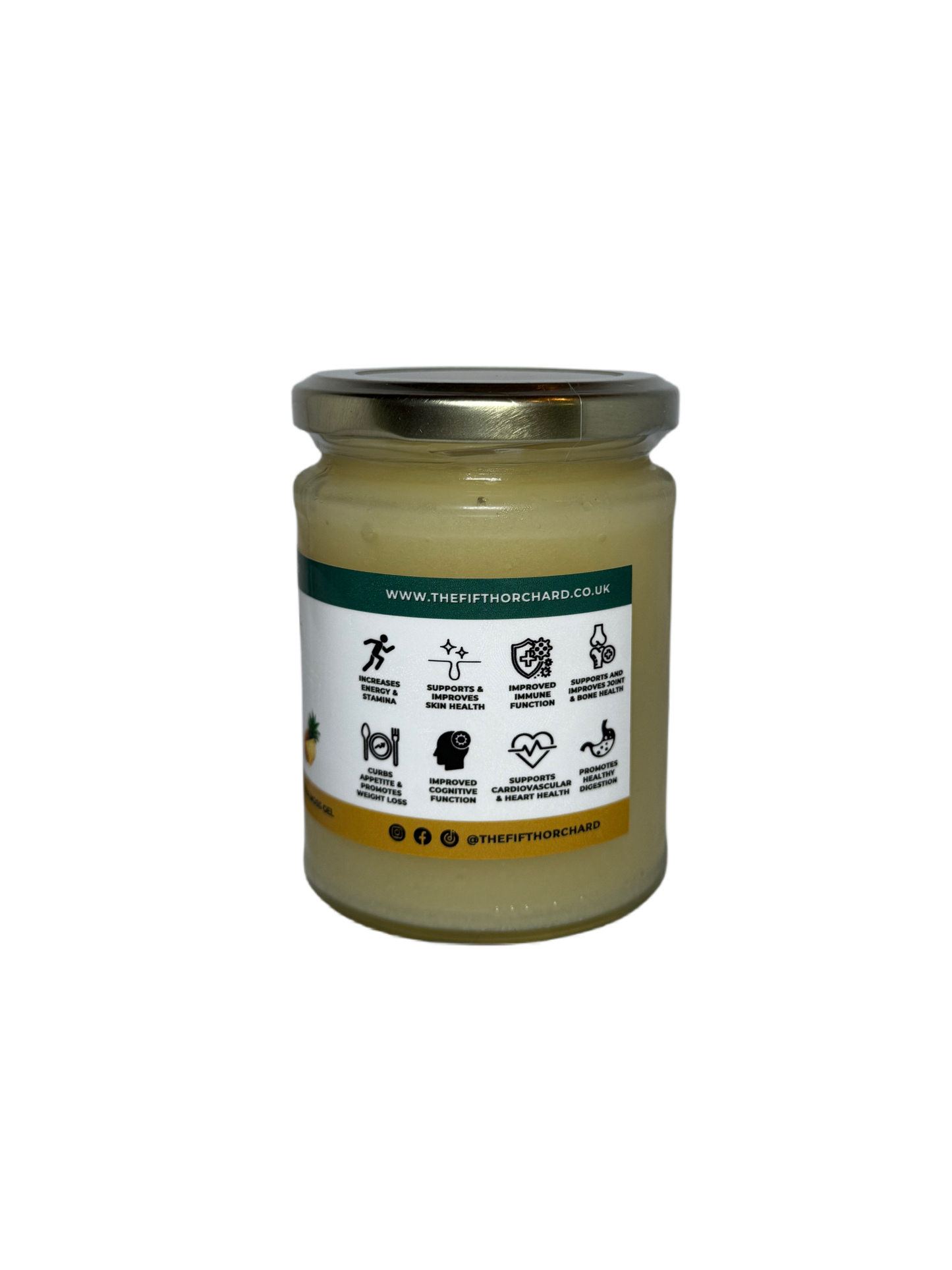 Organic Wildcrafted Sea Moss Gel - Pineapple
